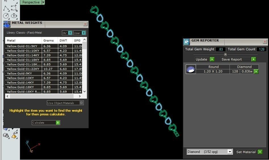 Heart Love Valentine Light Diamond Bracelet 3dm stl renders  3D print model_6