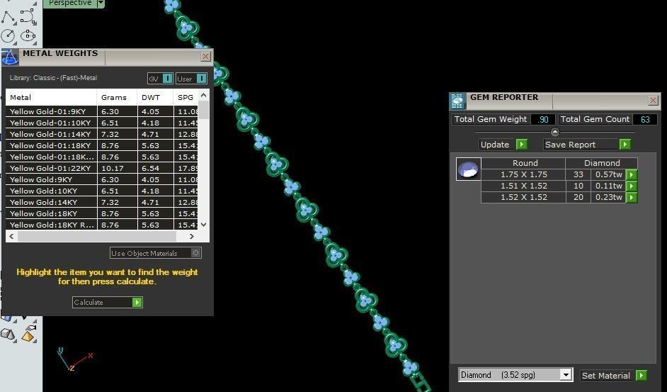 Heart Love Valentine Light Diamond Bracelet 3dm stl renders  3D print model_6