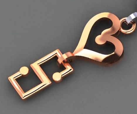 Heart Love Valentine Light Diamond Bracelet 3dm stl renders 3D print model_6