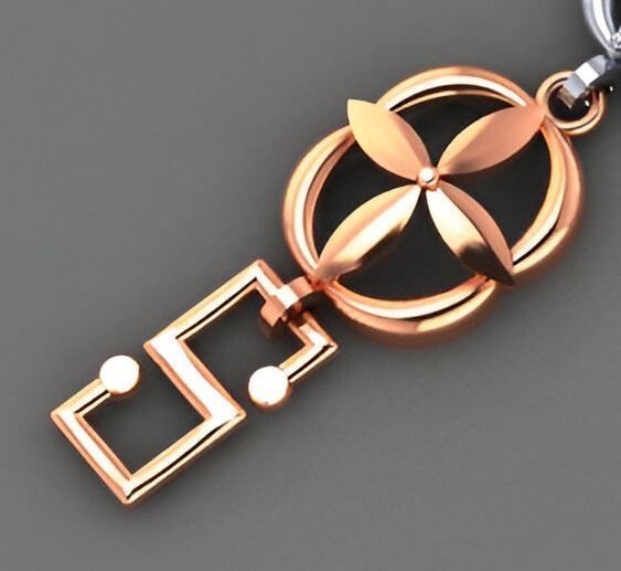 Blooming Flower Light Diamond Bracelet 3dm stl renders details 3D print model_6