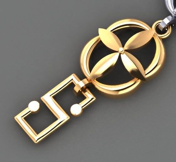 Blooming Flower Light Diamond Bracelet 3dm stl renders details 3D print model_3