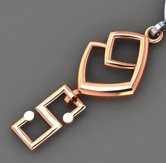 Fibonacci Light Diamond Bracelet 3dm stl renders details 3D print model_6