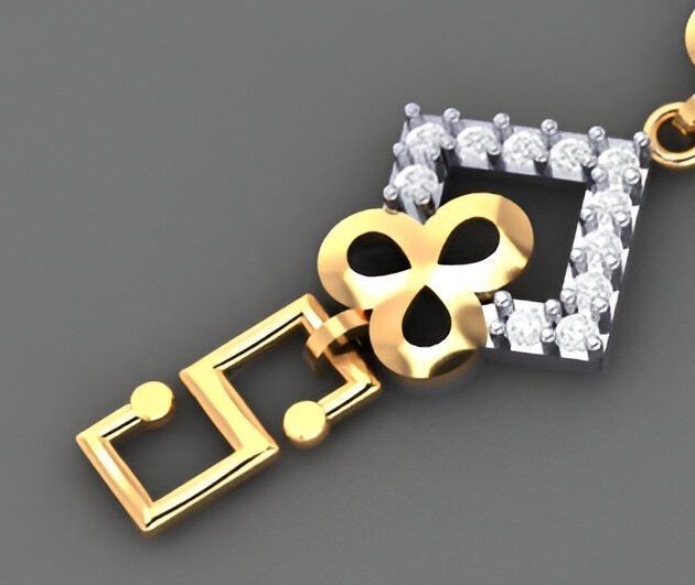 Flower Light Diamond Bracelet 3dm stl renders details 3D print model_3