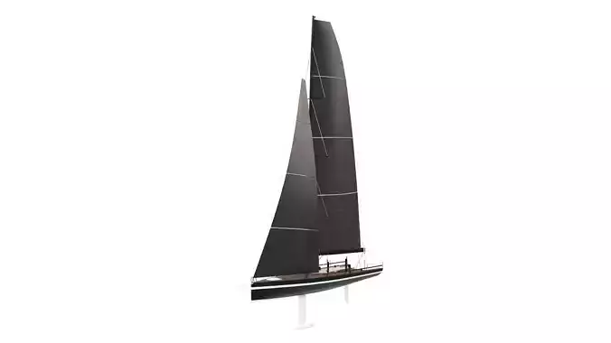 Sailing Yacht 3D model