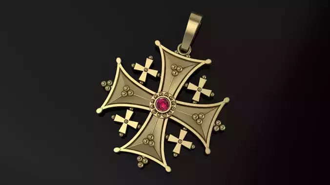 Cross pendant 