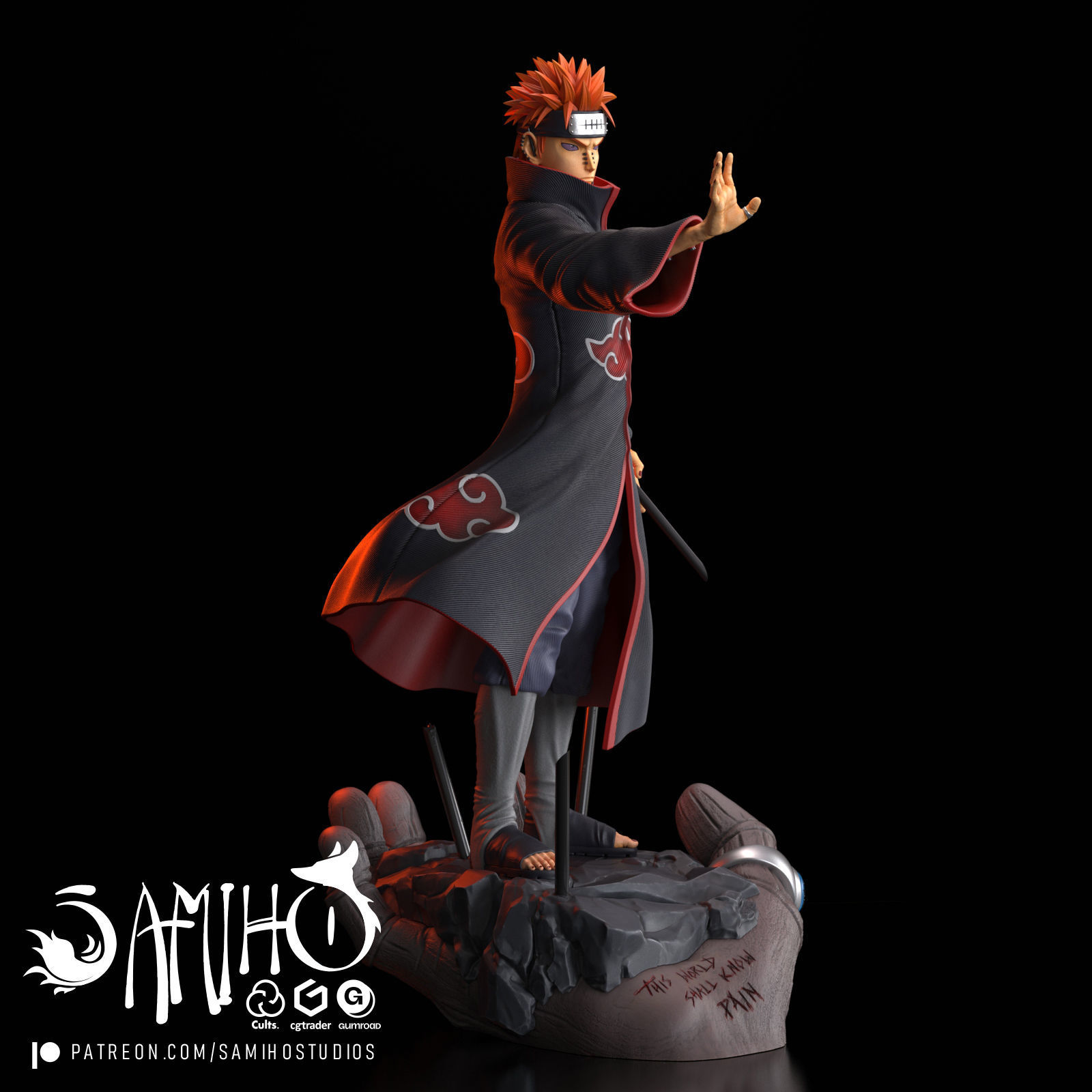 Samiho Studios - Pain - STLs ready for printing 3D print model_2