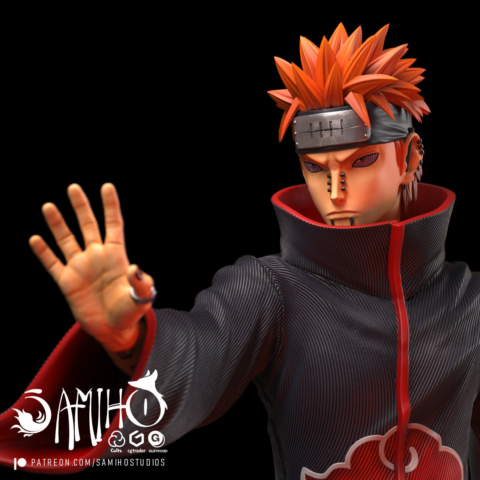 Samiho Studios - Pain - STLs ready for printing 3D print model_6