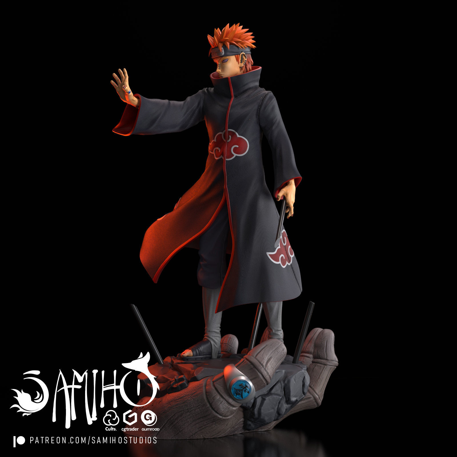 Samiho Studios - Pain - STLs ready for printing 3D print model_4