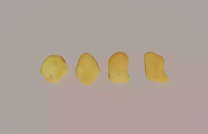 Chicken Nuggets 3D model