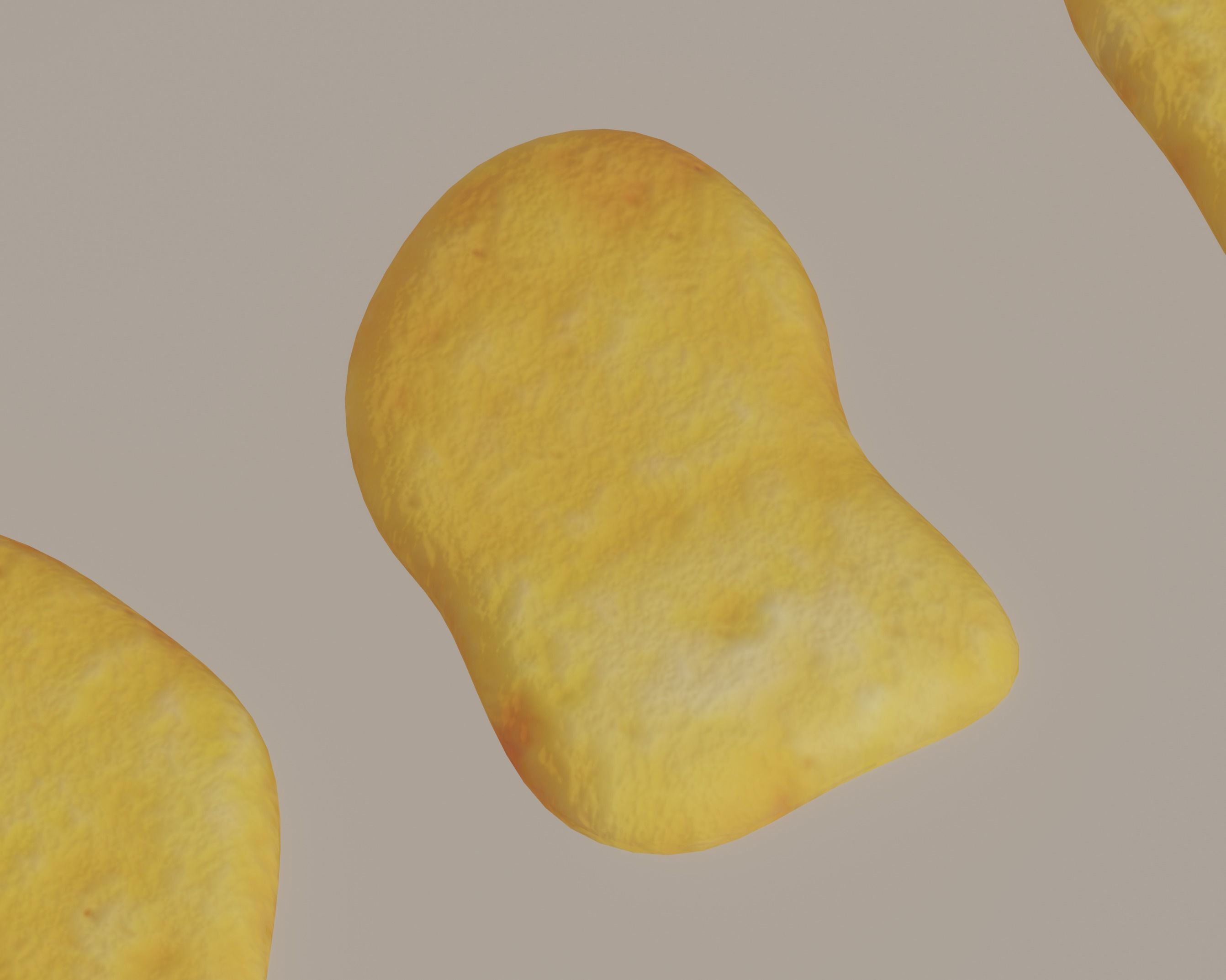 Chicken Nuggets 3D model_8