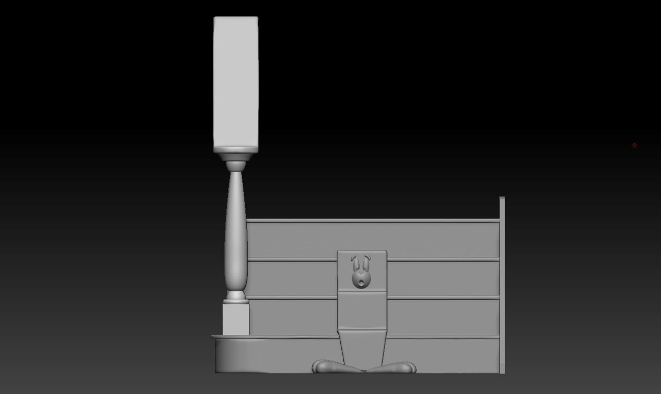 TOM AND JERRY - SHAPES OF TOM - STAIRS 3D print model_15