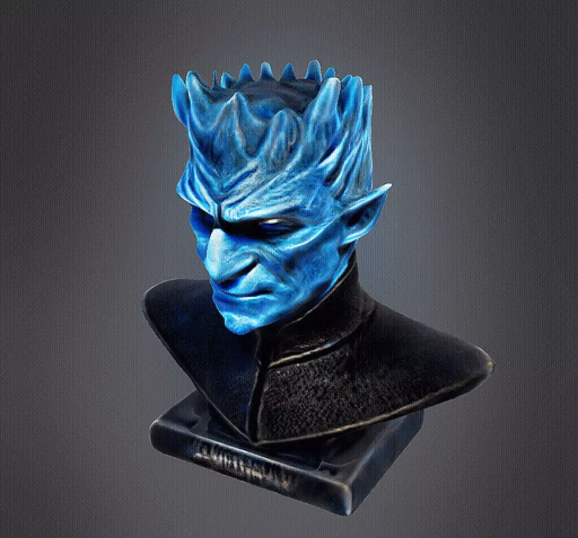 Night King Bust 3D print model_0