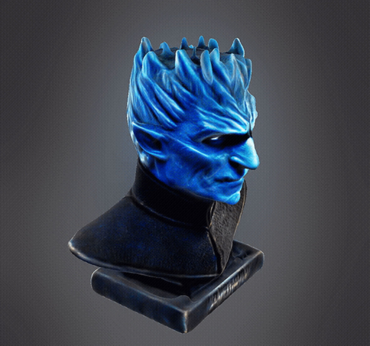 Night King Bust 3D print model_6