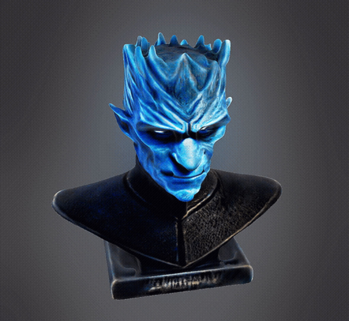 Night King Bust 3D print model_5