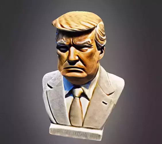 Donald Trump Bust
