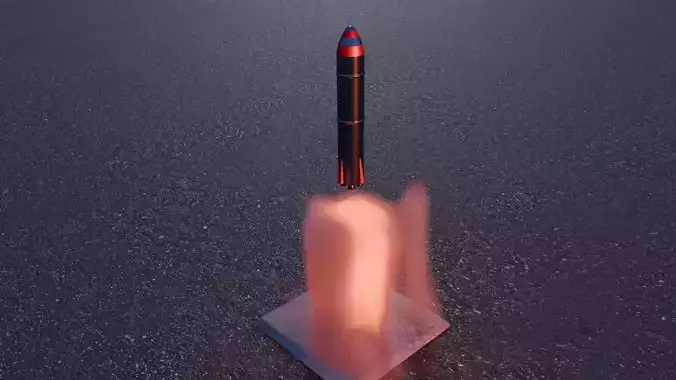 Missile silo 3D model