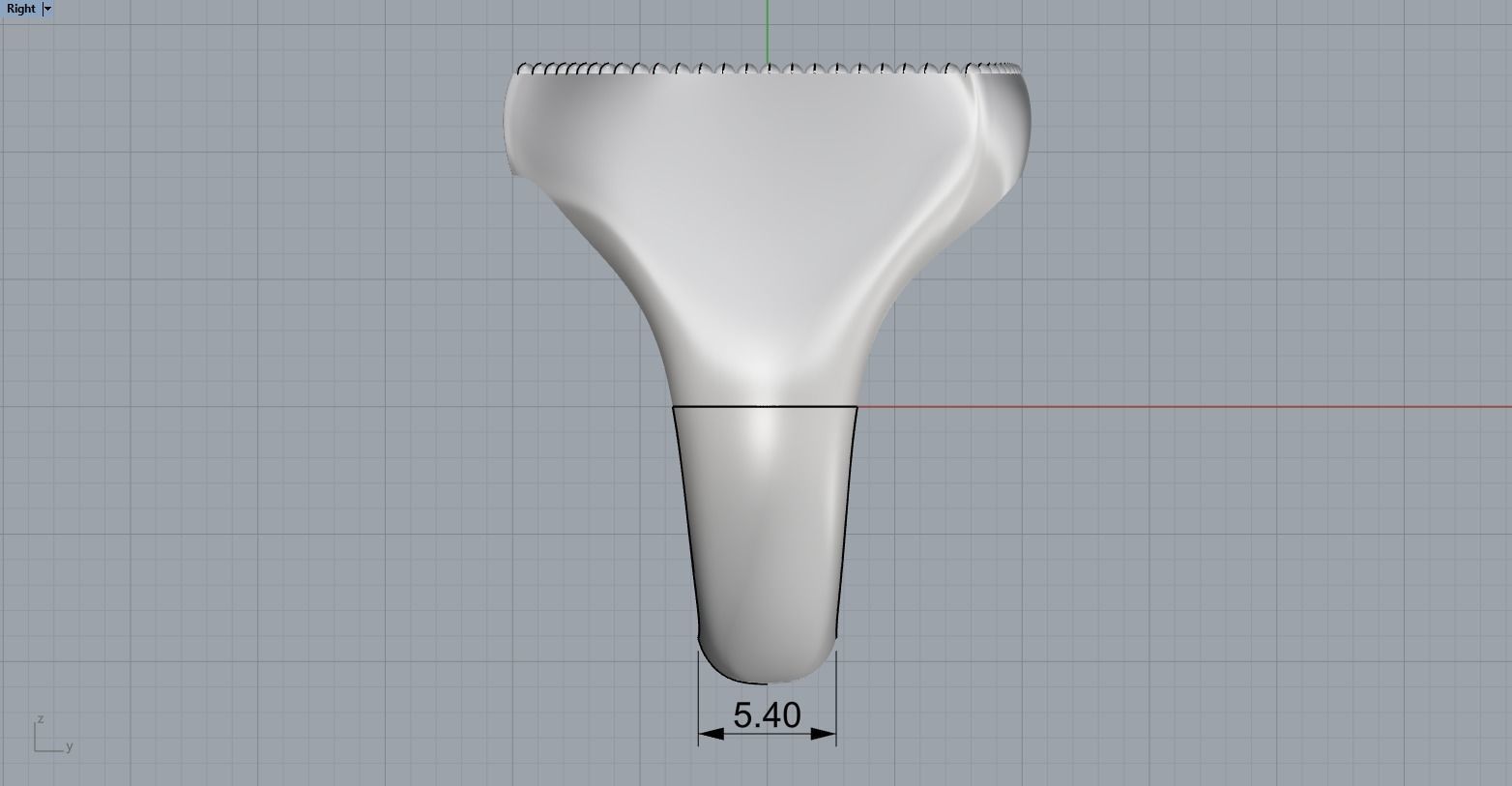 shield man signet ring model 586 3D print model_8