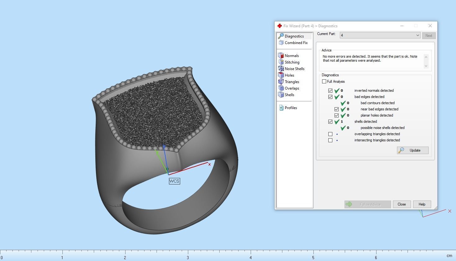 shield man signet ring model 586 3D print model_5