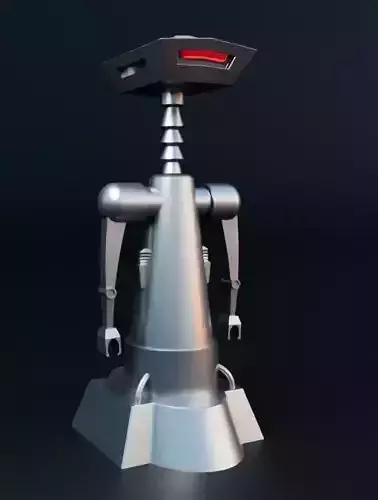 Articulated Crichton Robot 375 from Buck Rogers 3D print model