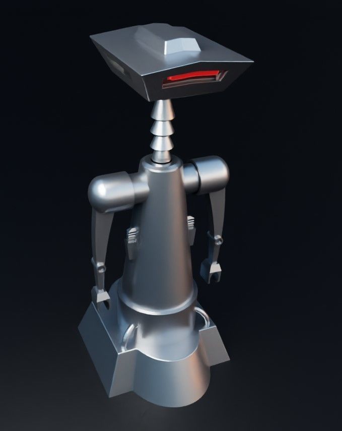 Articulated Crichton Robot 375 from Buck Rogers 3D print model_1