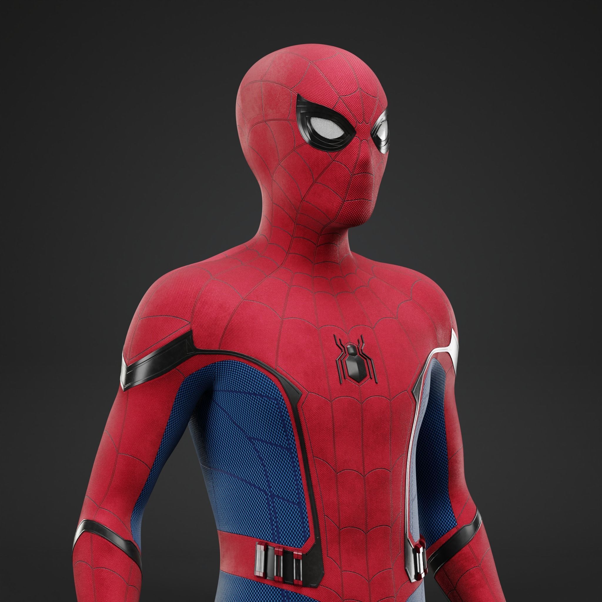 Spider-Man Homecoming Model Low-poly 3D model_5