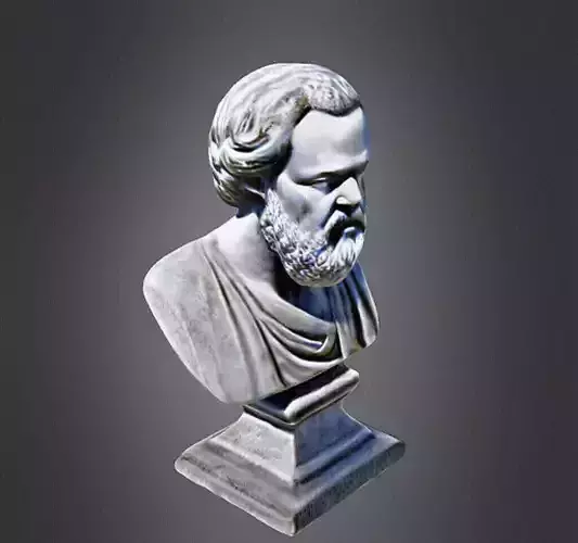 Socrates Bust model