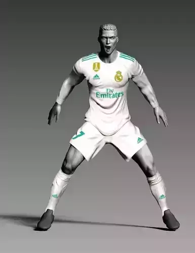 Cristiano Ronaldo CR7 3D print model