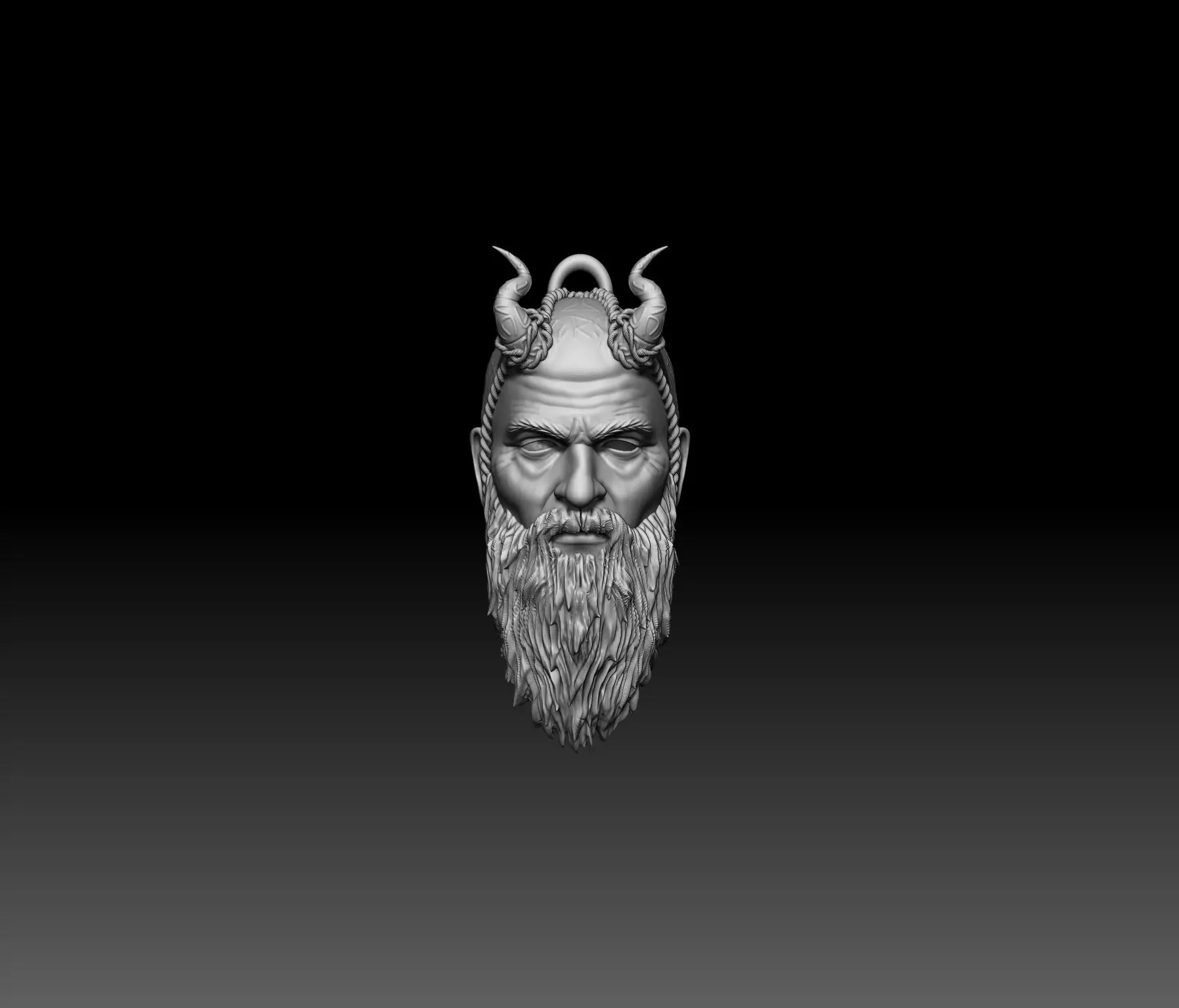 MIMIR GOD OF WAR Free 3D print model