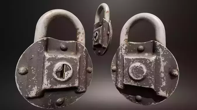 Old metal Lock