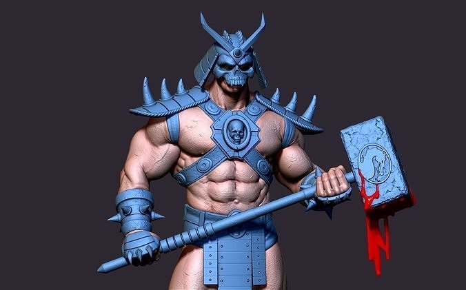 SHAO KAHN STL Free 3D print model