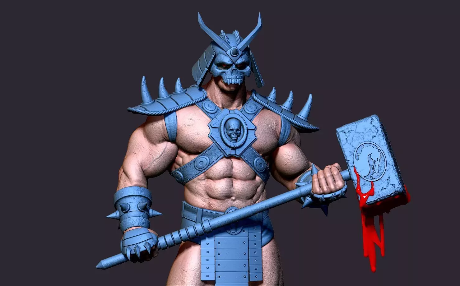 SHAO KAHN STL Free 3D print model