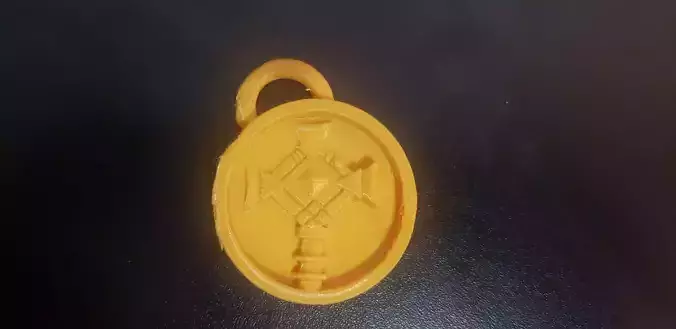 Priest WoW keychain 3d Print