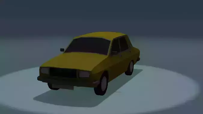 LOW POLY Anadol Car