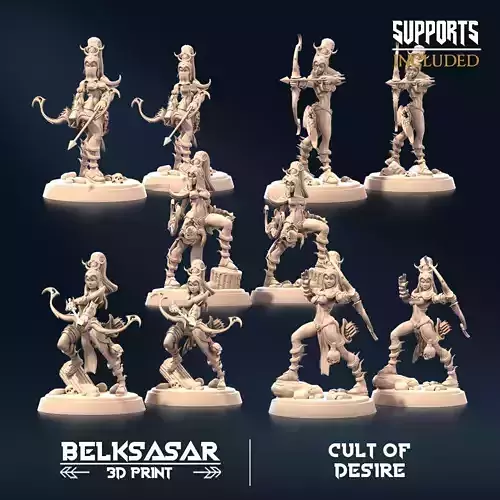 Arrow of Sinseed Nude and Normal Set x5