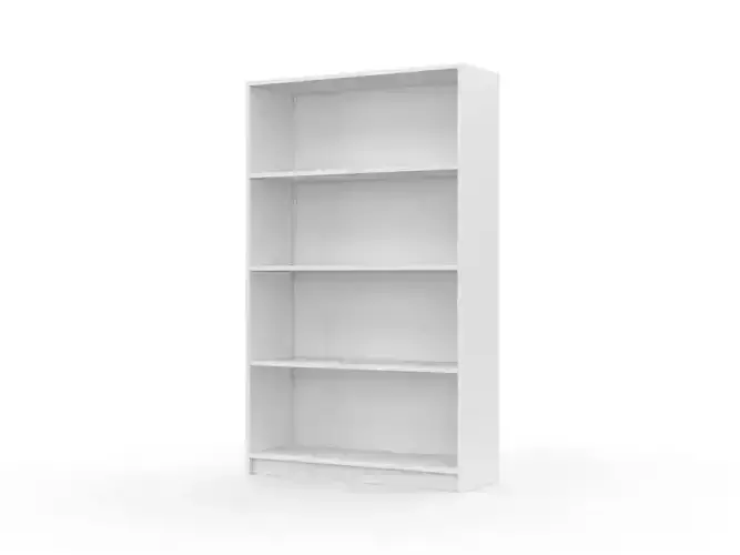 H2000273 BOOKCASE WHITE