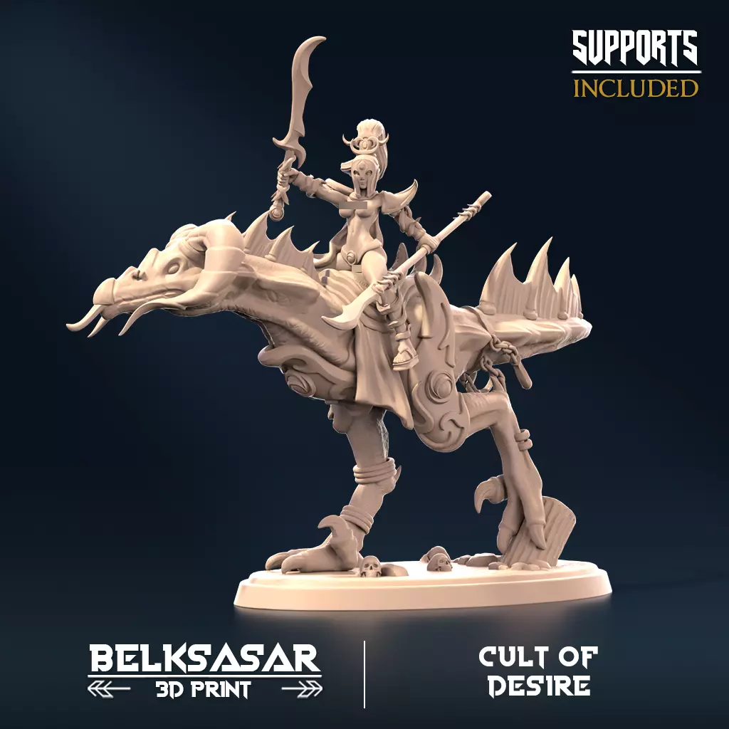 Sinblade Marauder B Nude 3D print model_0