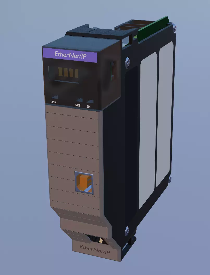 1756-EN2T Module 3D model 3D model