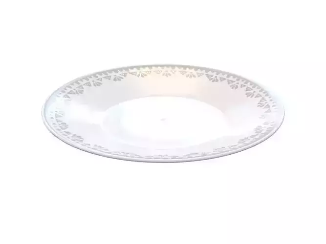 H2000287 PLATE WHITE