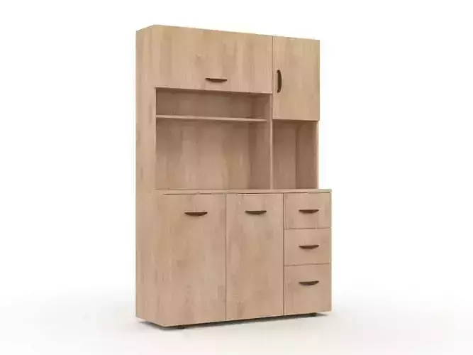 H2000281 STORAGE CABINET NATURAL