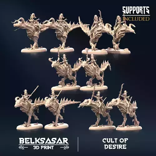 Sinblade Marauder Nude and Normal Set x5