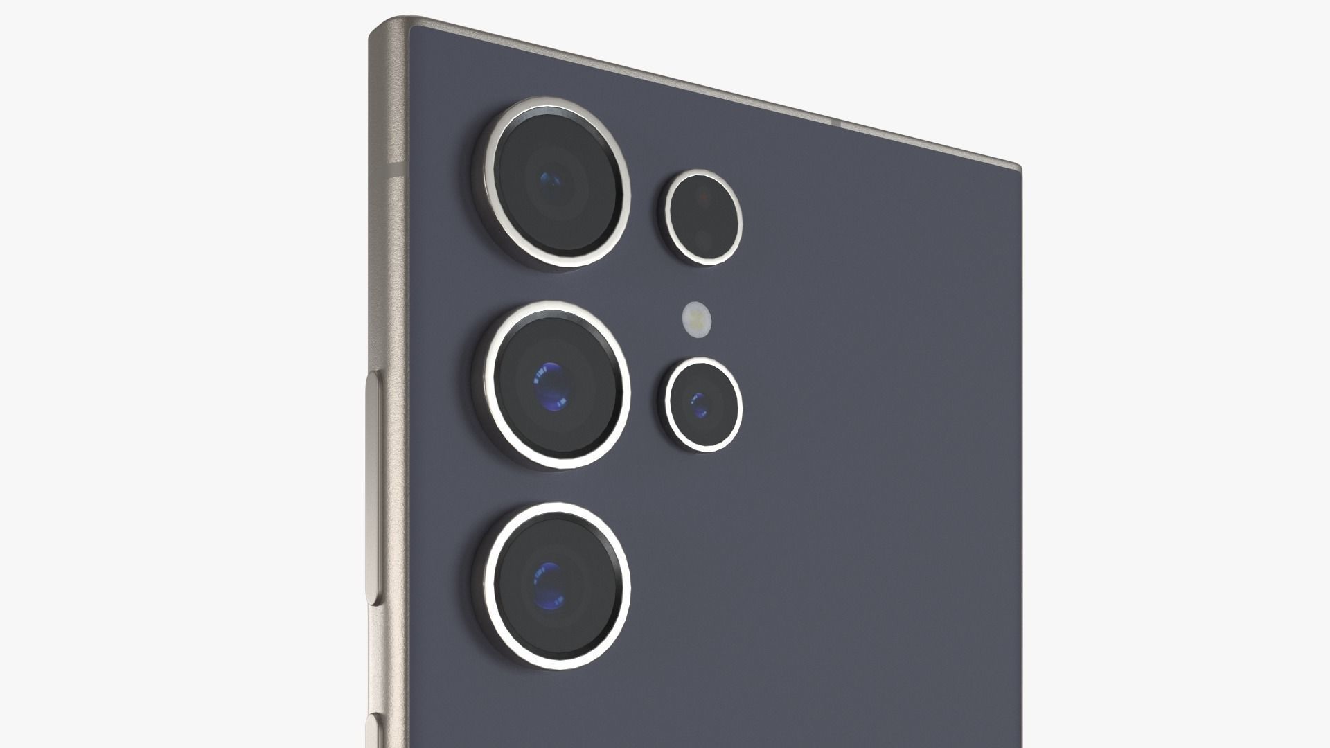 Galaxy S24 Ultra Titanium Violet  Low-poly 3D model_8