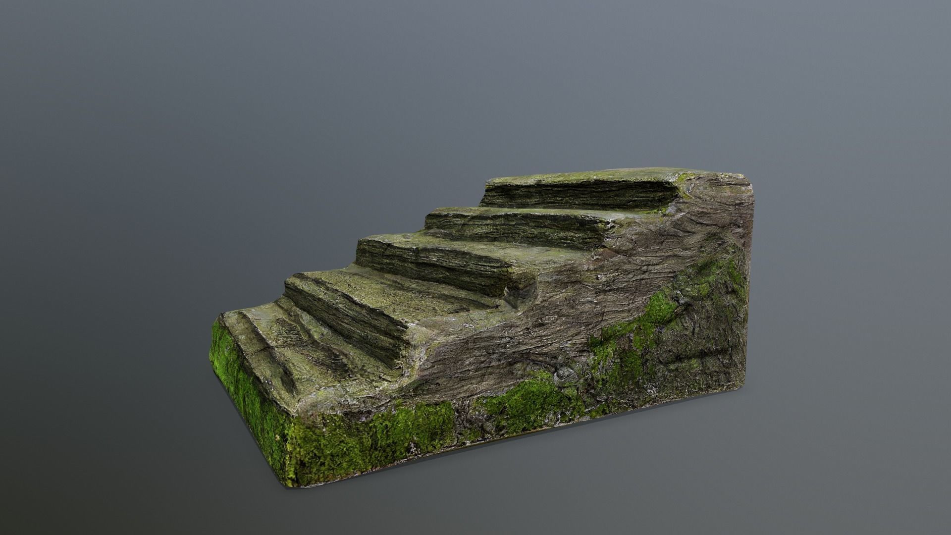 Wall set Low-poly 3D model_13