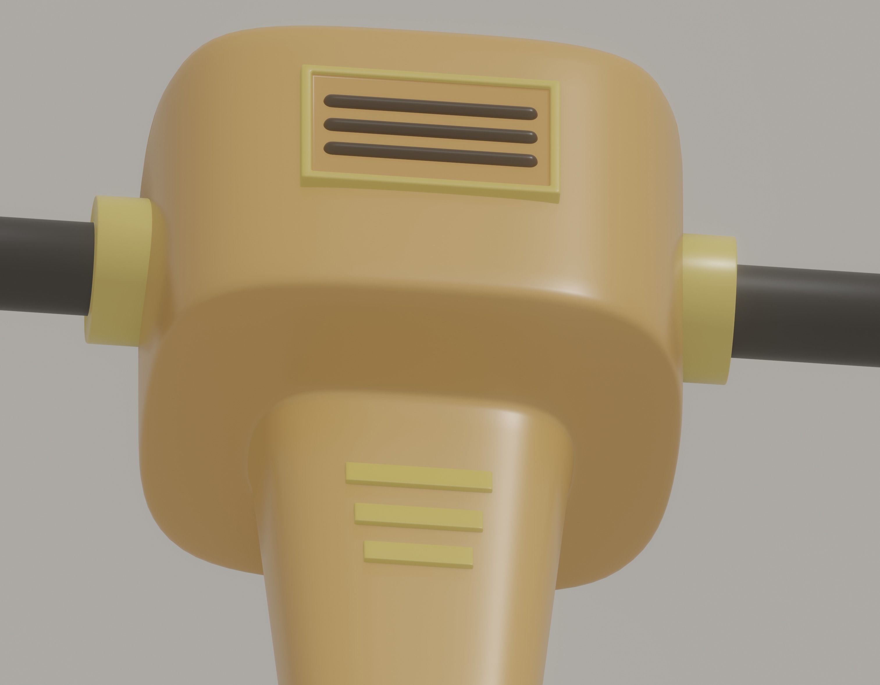 Jackhammer 3D model_8