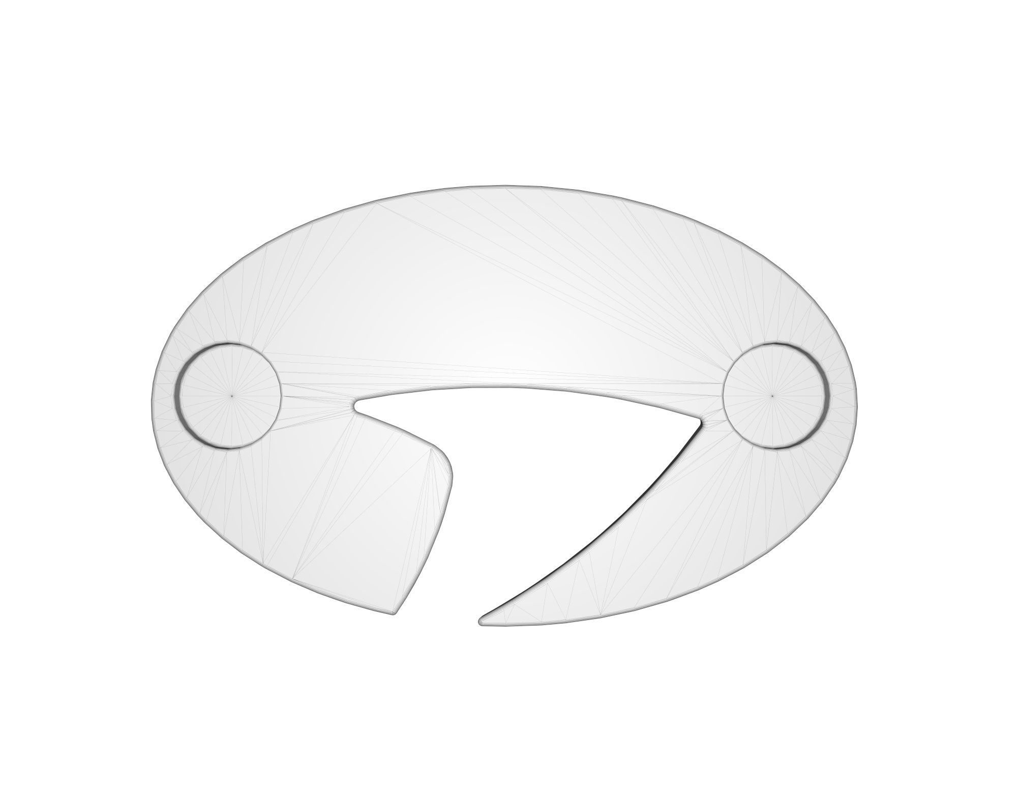 Star Trek PICARD VISITOR BADGE 3D print model_5