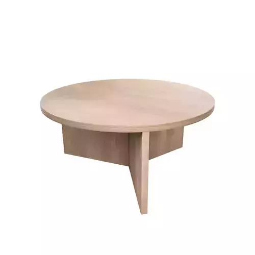 Round Wood Dining Table