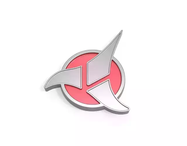 Star Trek Klingon Badge 3D print model