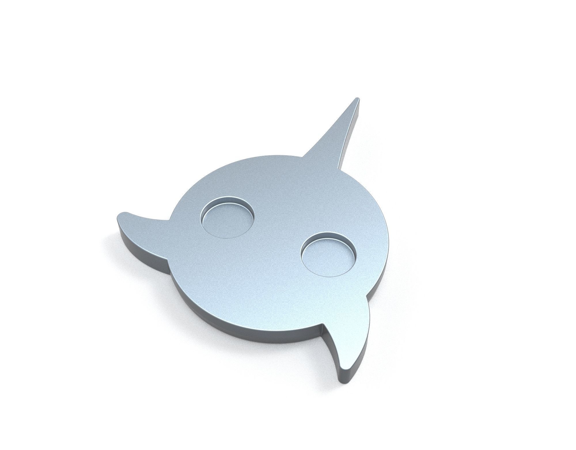 Star Trek Klingon Badge 3D print model_2