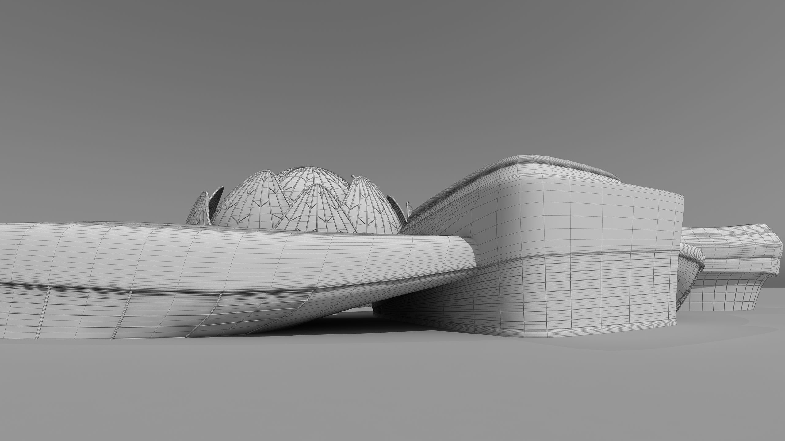 0301 - Science Museums Complex Building - 2D-3D 3D model_21