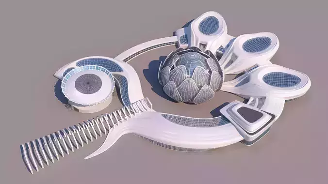 0301 - Science Museums Complex Building - 2D-3D