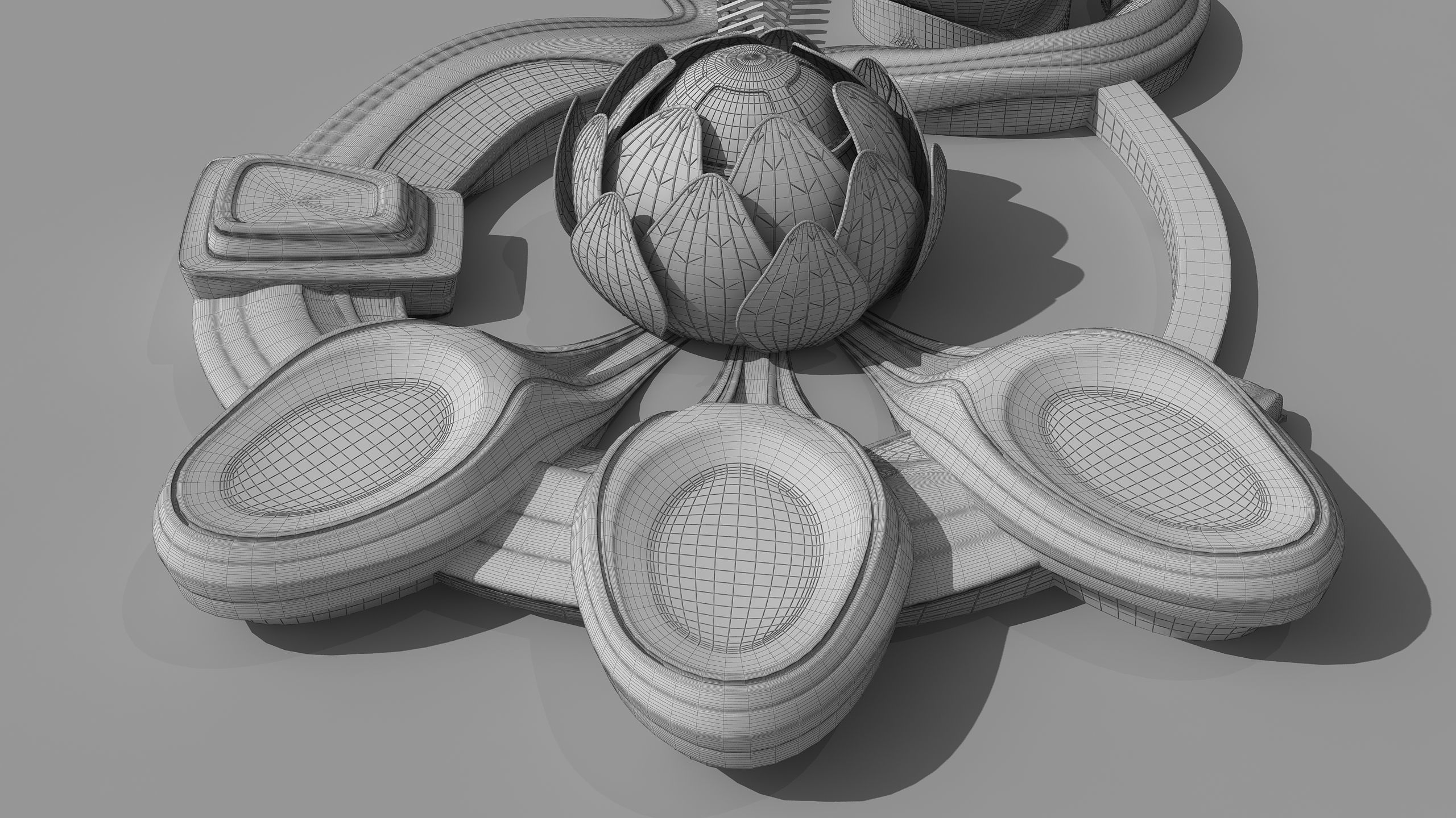 0301 - Science Museums Complex Building - 2D-3D 3D model_17